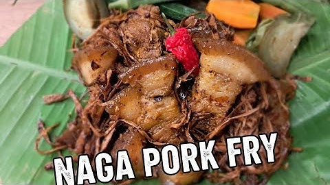 Naga-Style Pork with Dry Bamboo Shoot – Ultimate North East Recipe!