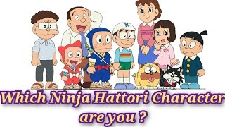 Which Ninja Hattori Character are you ? Quiz 💯 True screenshot 2