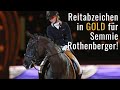 GOLDENES Reitabzeichen für Semmieke Rothenberger 😍 | WOW! 🏆 | Herzlichen Glückwunsch!