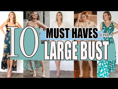 20 Flattering Tops for Big Busts And 14 Tips For Dressing a Fuller