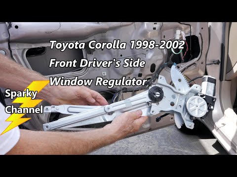 Toyota Corolla 1998-2002 윈도우 레귤레이터 설치