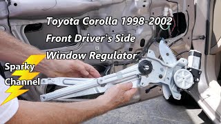 Toyota Corolla 1998-2002 Window Regulator Installation