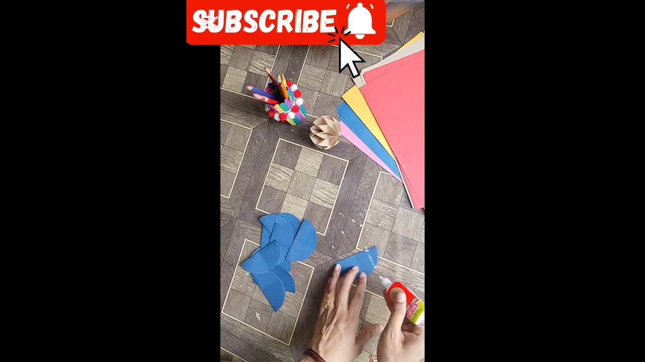 How to make paper Ball/Diy paper balls/3D paper ball: