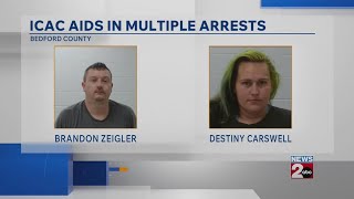 Man, woman charged with child sexual exploitation in Bedford County