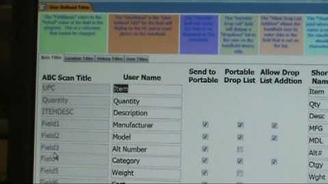 ABC Scan Inventory Software PC Functionality