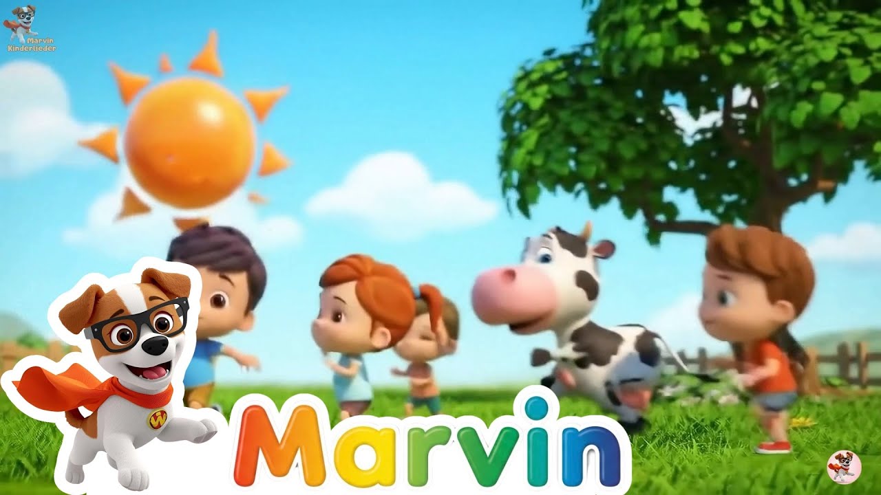 🎵 Bauernhof, Pinguine & Dschungel! Das große Tierlieder-Abenteuer | Marvin Kinderlieder