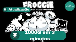 Froggie - A Retro Platformer - Atualização para 3000G (1000G em 3 minutos)