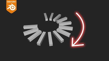 블렌더에서 회전 배열을 쉽게 만들기 위한 스핀과 어레이 모디파이어 활용방법