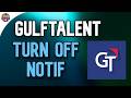 How to Turn Off Notifications on GulfTalent and Manage Alerts