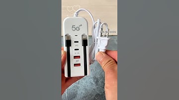 Củ Sạc Nhanh 66W 5 Trong 1 Tiện Lợi Phù Hợp Mọi Thiết Bị