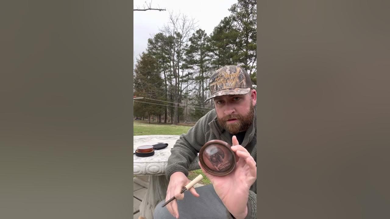 Friction turkey call conditioning tip! YouTube