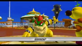 Mario Super Sluggers - All Rbi Chance Animations For Every Character