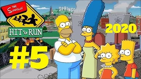 The Simpsons: Hit and Run Walkthrough Lets Play Part 5  Finding Bart Boardwallk 2020 Retrospective