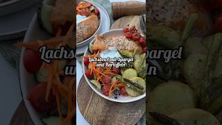 Lachsbowl mit Kartoffeln und Spargeln #bowl #lachs #rezepte #spargel #viralfood