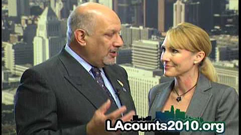 Councilmember Dennis P. Zine with Mary Hewitt for ...