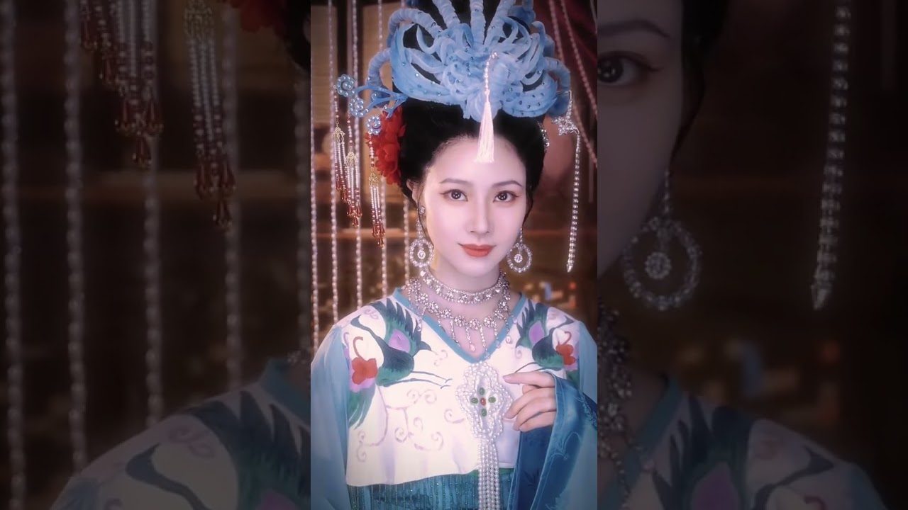 不敢睁眼看我，还说什么四大皆空#是初九啊 #仿妆 #女儿国国王#shorts