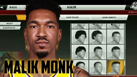 Malik Monk Nba2k20 face creation android gamers