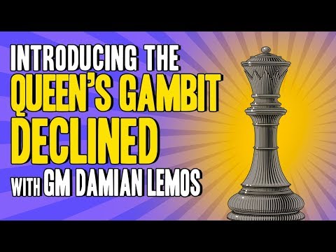 The Queen &rsquo;s Gambit Declined-GM Damian Lemos와의 체스 개장