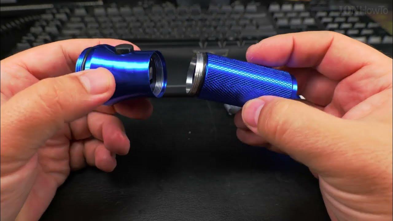 Led Flashlight Disassembly and Cleaning YouTube