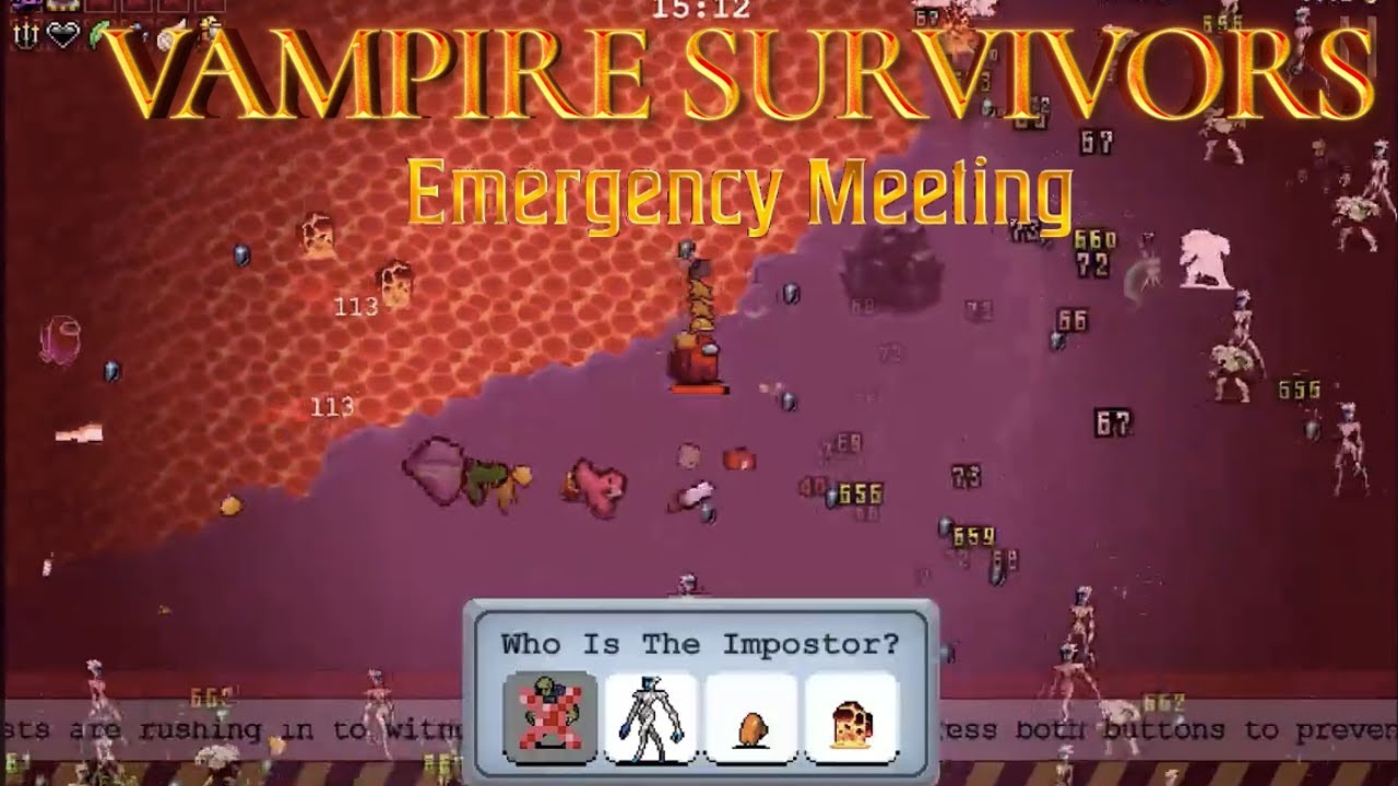Vampire Survivors 🧄 VS: Emergency Meeting 🧛🚨 (@poncle_vampire) / X