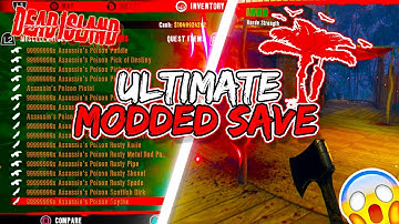 DEAD ISLAND RIPTIDE [PS4/PS5] *ULTIMATE* MODDED SAVE [MAX LEVEL/MAX MONEY/MODDED STATS]