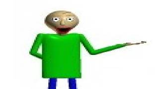 Baldi after seeing that his invention worked (Baldi's Basics Random Map Series 1)