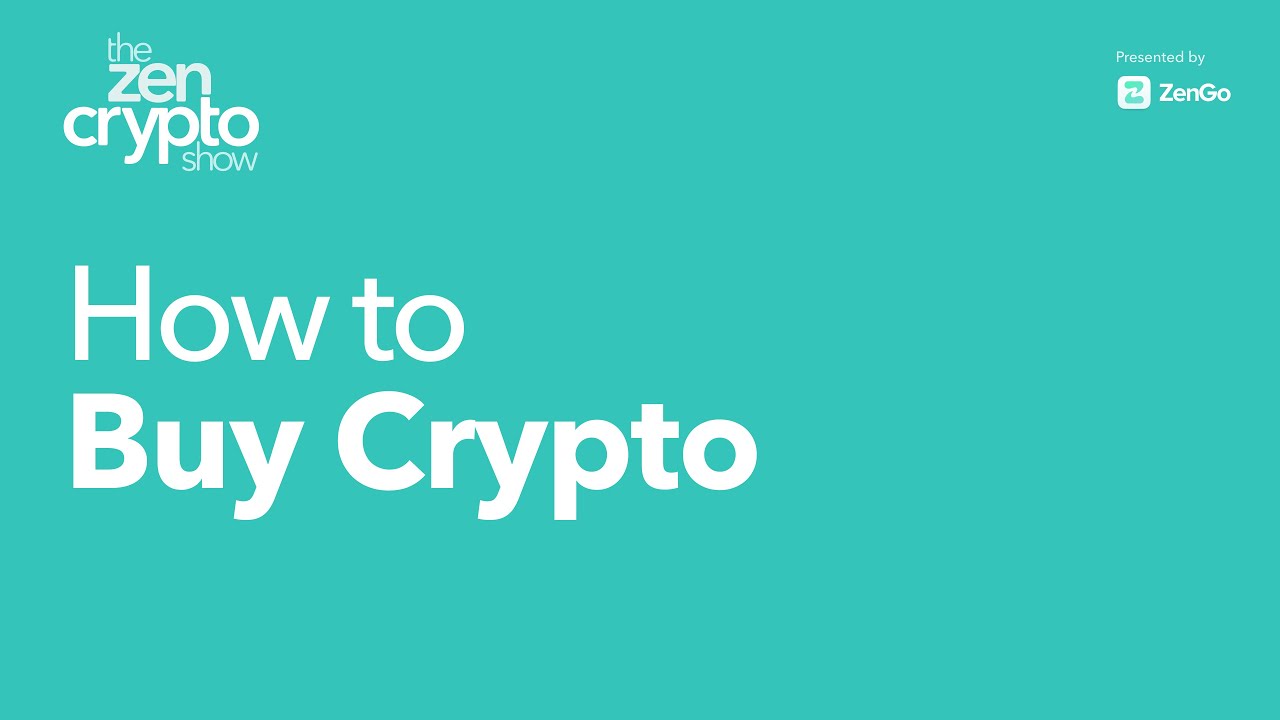How to buy cryptocurrencies