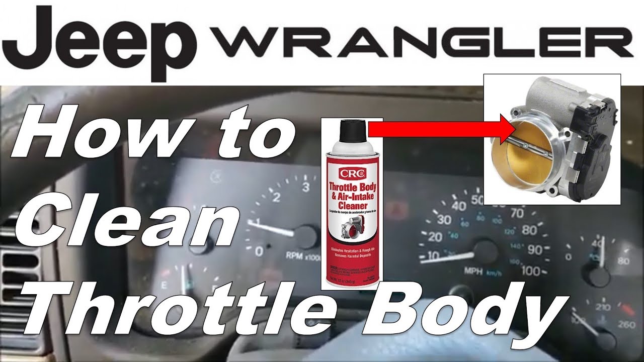Jeep Wrangler Rough Idle/Idling - How To Clean Throttle Body - YouTube