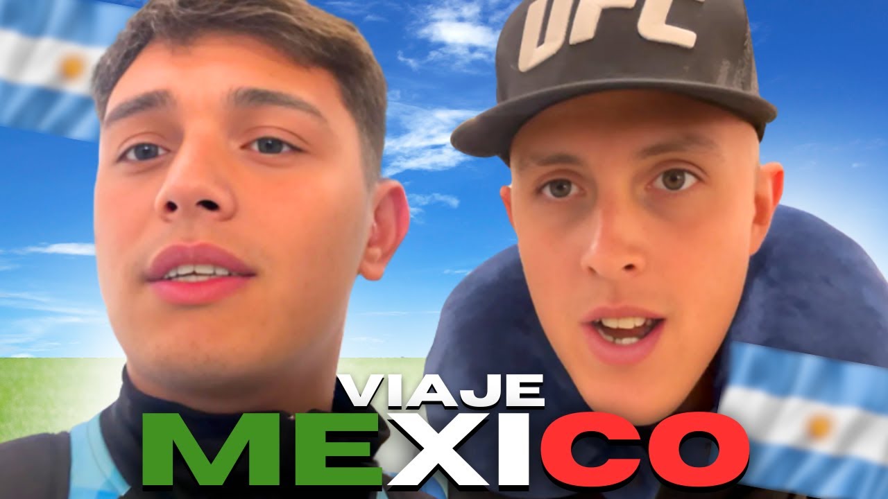 VIAJANDO A MEXICO con LA SELECCION!!