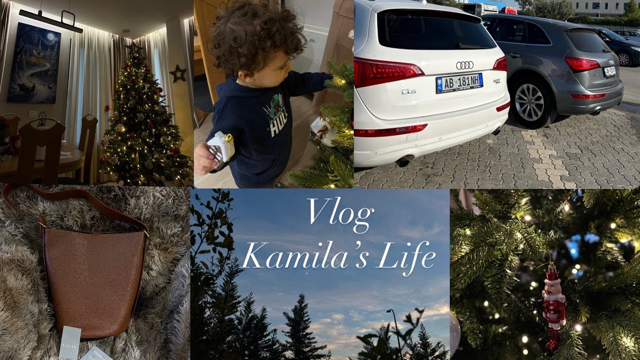 Vlog♥️Semuremi te gjithe🥺/Blej canten me te bukur per dimer👜/Vejme pemen te mami dhe motra🎄