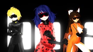 Mmd Miraculous Ladybug - Psy Gangam Style