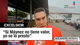 Alito Moreno, insultó a Álvarez Máynez horas después de proponerle unirse
