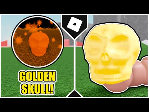 How To Get The Find The Golden Skull Badge Golden Skull Hat In Worm Roblox Youtube - skull roblox hat