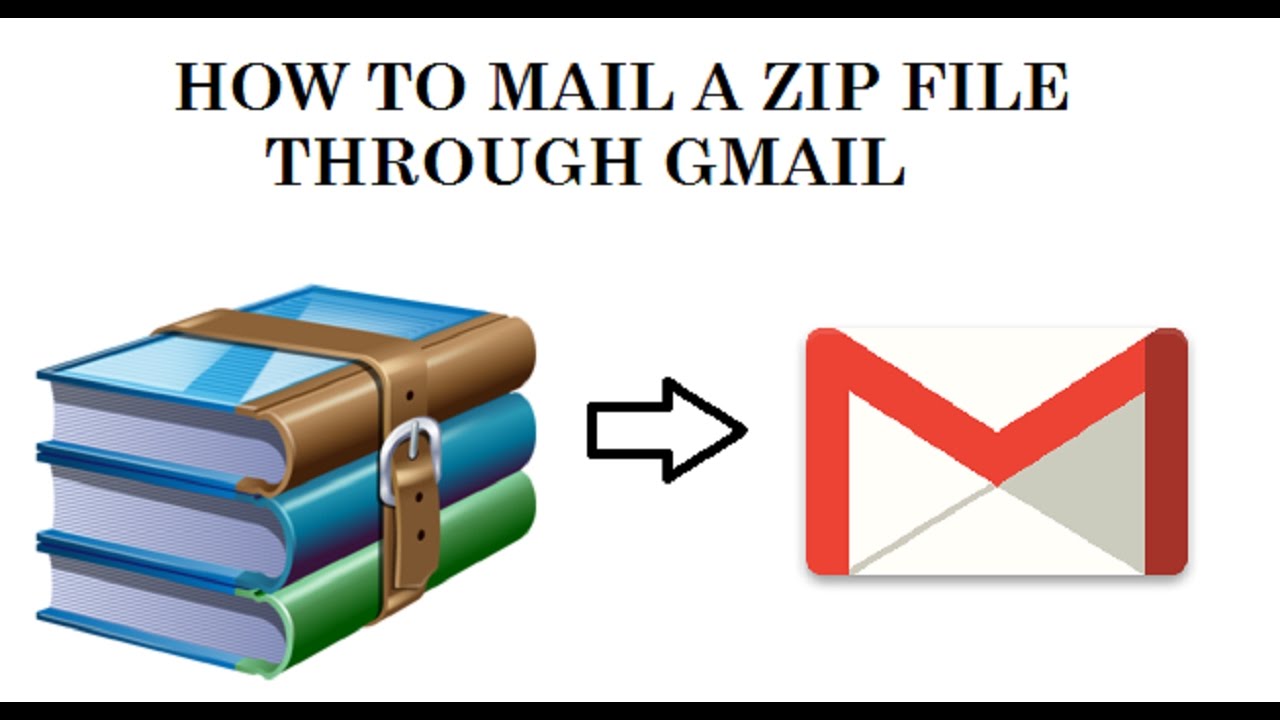 How To Mail A Zip File Or Folder Through Gmail