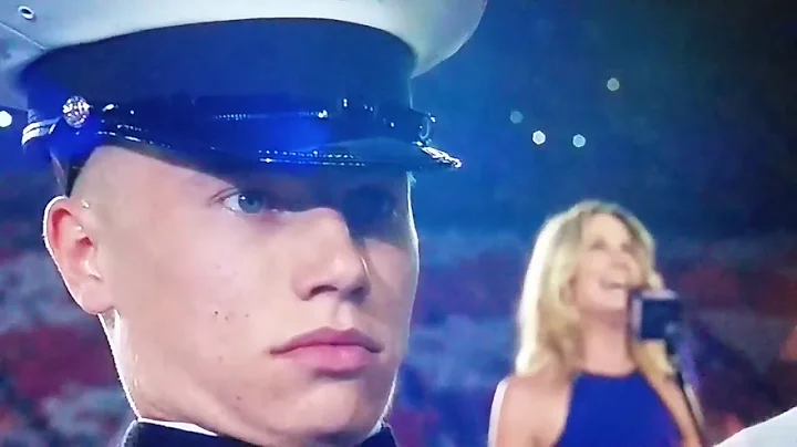Jennifer Nettles STUNNING National Anthem Performa...