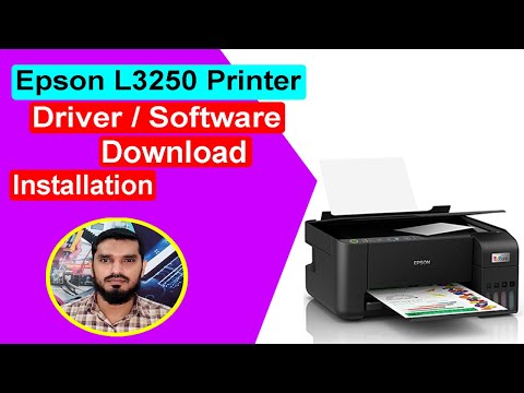 Epson L3250 Printer Driver Download & Installation In Windows 10 ll മലയാളം