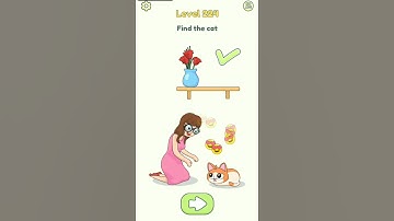 #dop2 lavel 224 #shorts find the cat😻🙀🐈 #androidgameplay