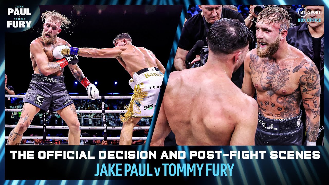 Post-Fight Scenes 👀 Tommy Fury Defeats Jake Paul 🧨 The Truth Is Revealed! #PaulFury