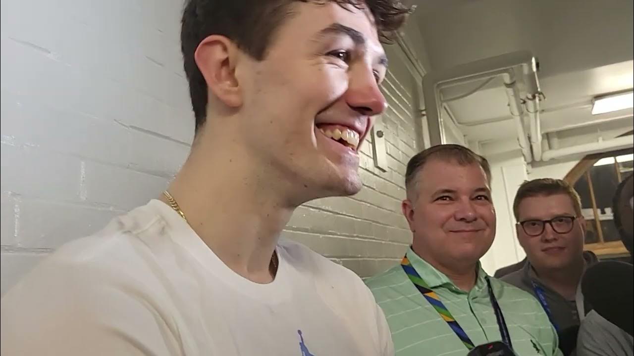 Video: Cormac Ryan, Harrison Ingram Post-Duke Locker Room Interviews