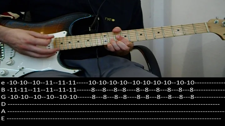 RHCP - Did I let you know (lesson w/tab)