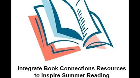 Integrate Book Connections Resources to Inspire Summer Reading webinar 2-17-2022