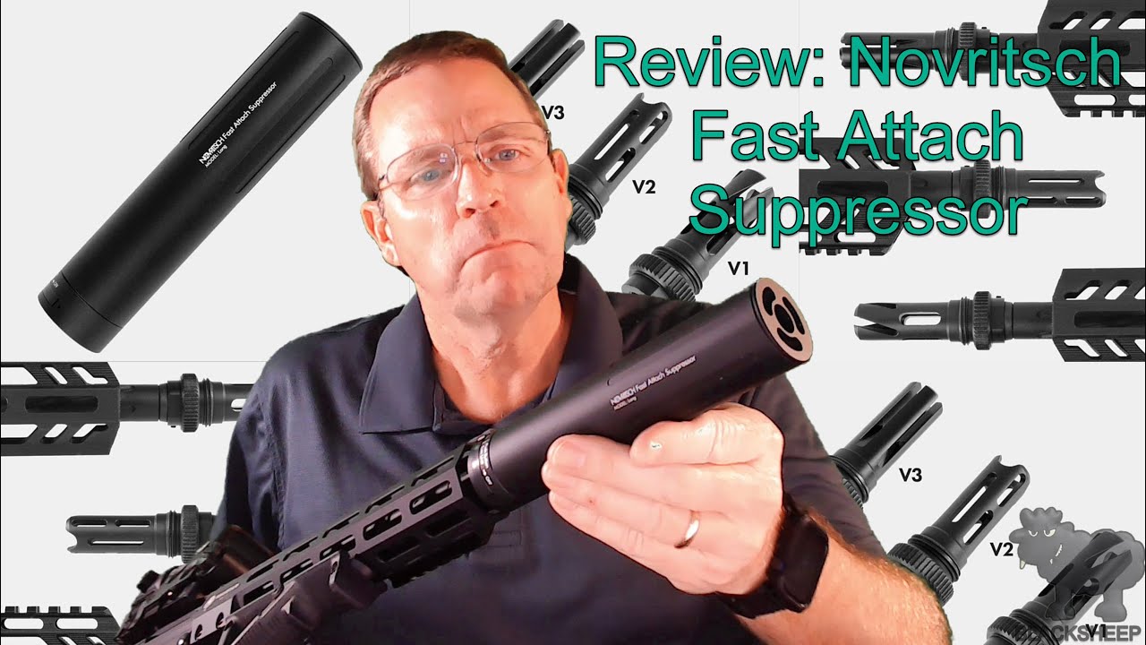 Review Novritsch Fast Attach Suppressor System - YouTube