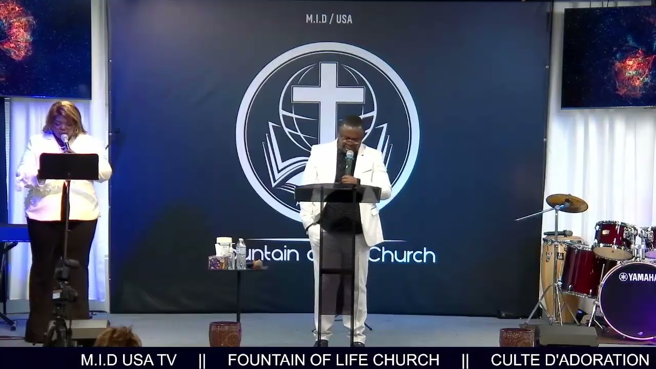 M.I.D FOUNTAIN OF LIFE CHURCH  ||  CULTE DE DIMANCHE 15-02-2026  ||  APOTRE DIEUDONNE LIMBAYA