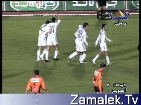 هدف زملكاوي رائع صناعة حازم امام في اسمنت السويس 