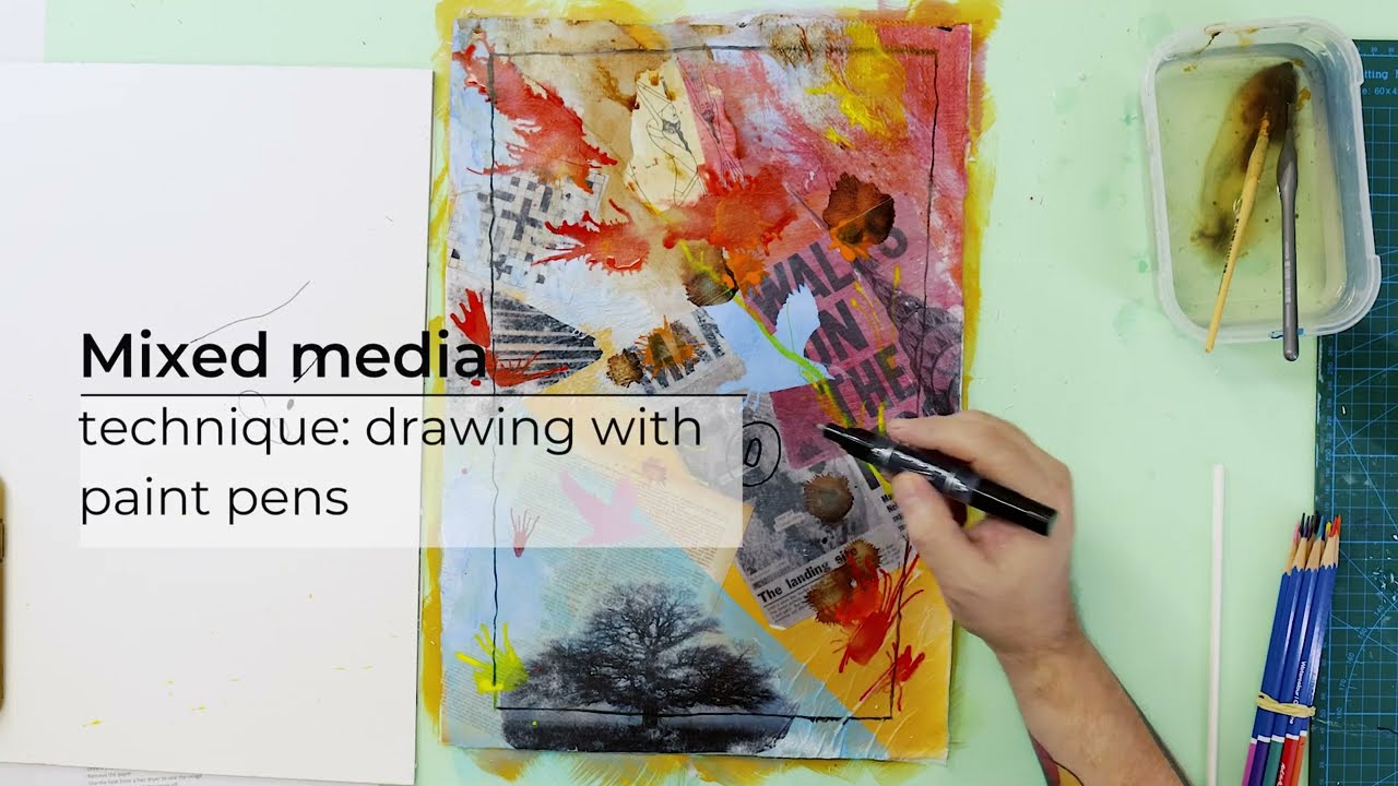 Beyond the Brush: Inventive Use of Media for Painting Students