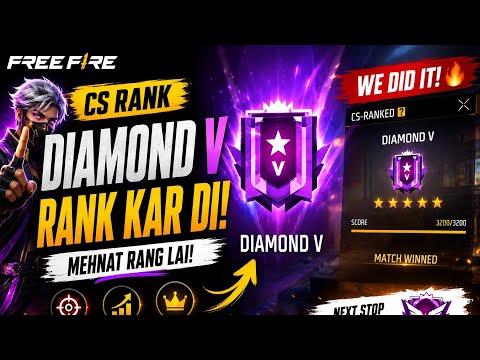 free fire live 🔴 cs dimond V