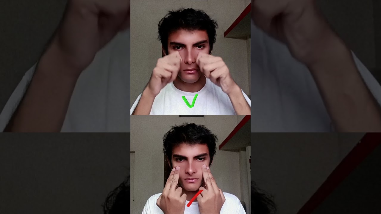 Jawline,hunter eyes,slim nose exercises 