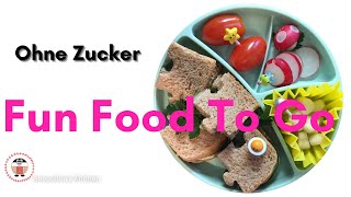 Amicolino's Kitchen - Easy Fun Food To Go - Foodallergy Kids Edition - ohne Zucker - Bento /Lunchbox
