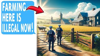 Cops Attempt To Halt My Farming On My DecadesOwned Land!