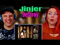 Jinjer - Destroy (Live BEASTIARIUM) THE WOLF HUNTERZ REACTIONS